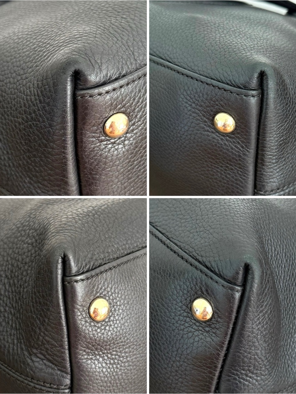 Authentic Gucci SoHo 2Way shoulder bag black leather gold hardware medium - Picture 9 of 16